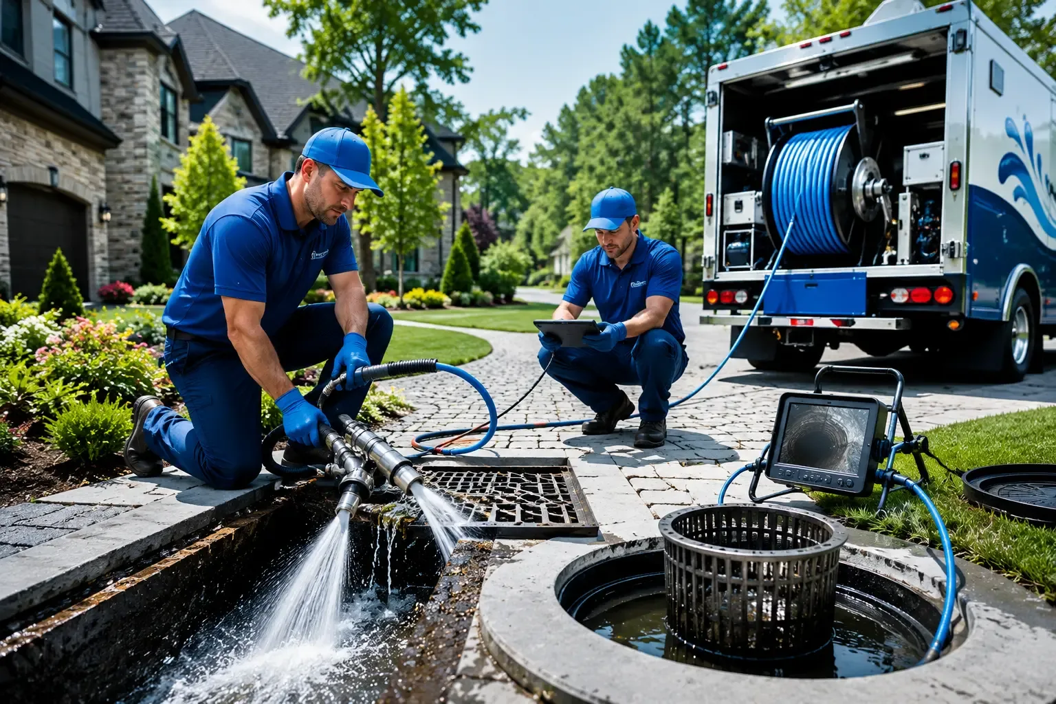 Local outdoor drain cleaning professionals in Hannacroix, NY